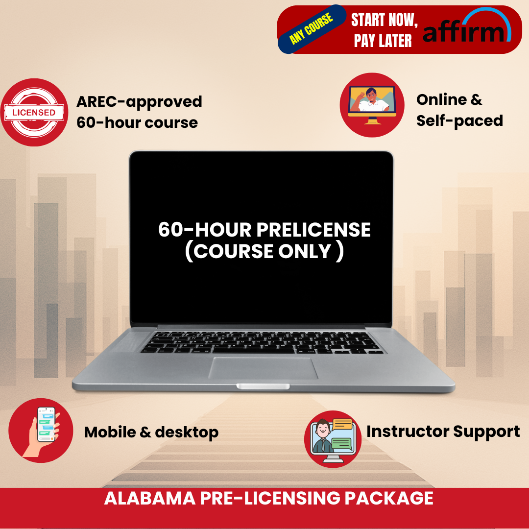 60-Hr. AL Sales Pre-Licensing (Course Only Package)